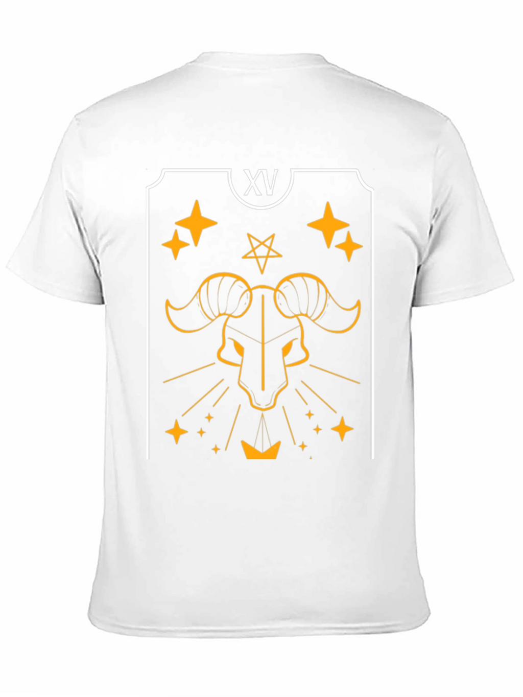 Devil Tarot Card Graphic Tee - Black