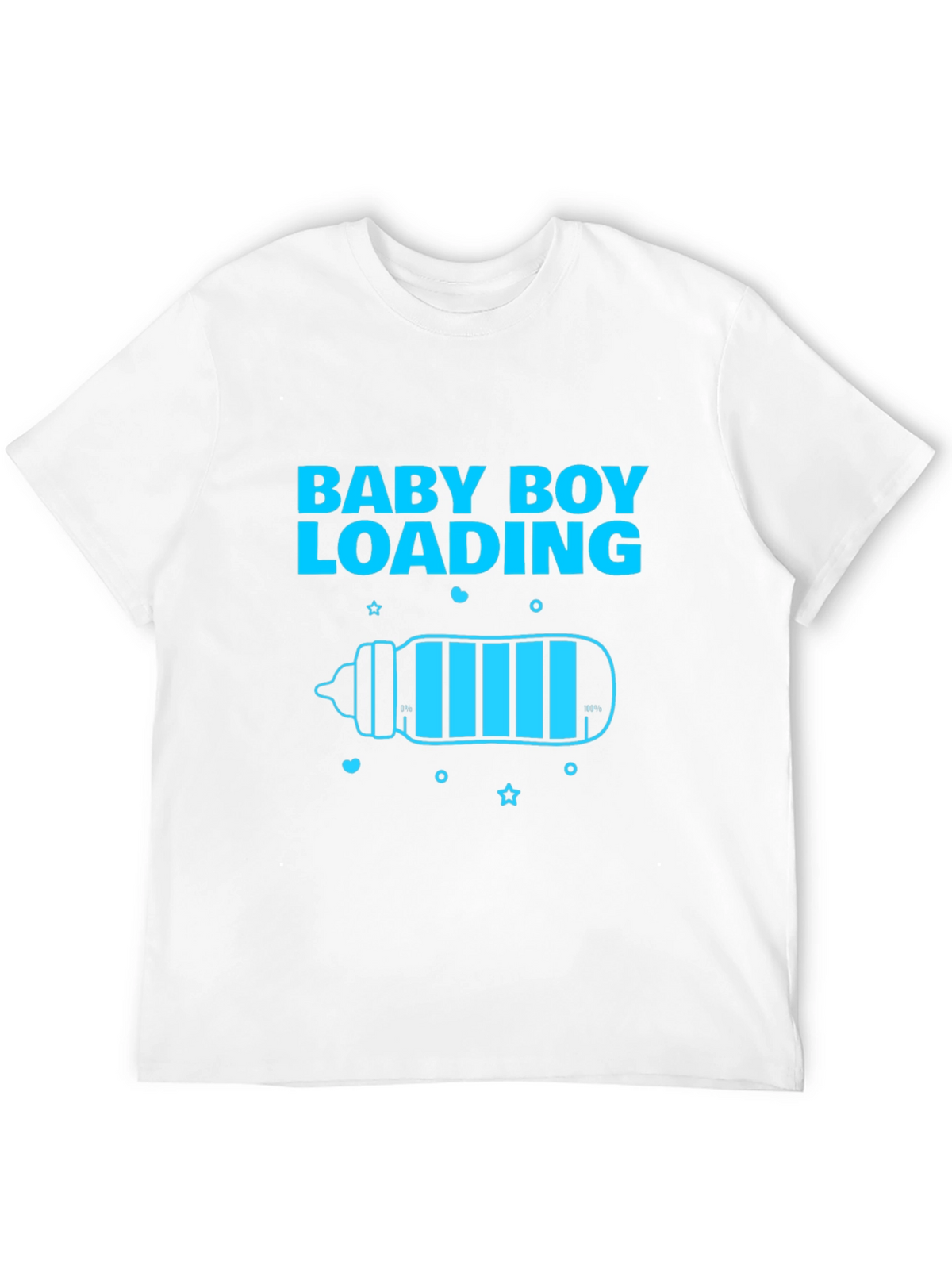 Baby Boy Loading T-Shirt - Expecting Dad Tee
