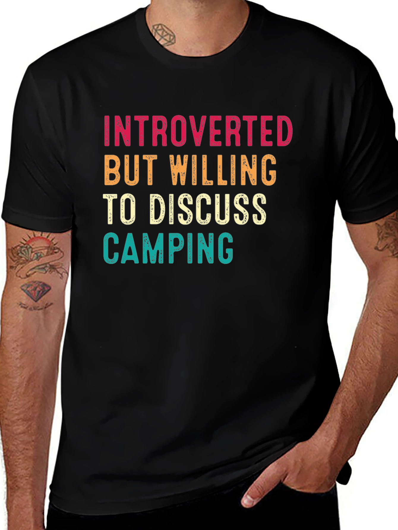 Introverted Camping T-Shirt