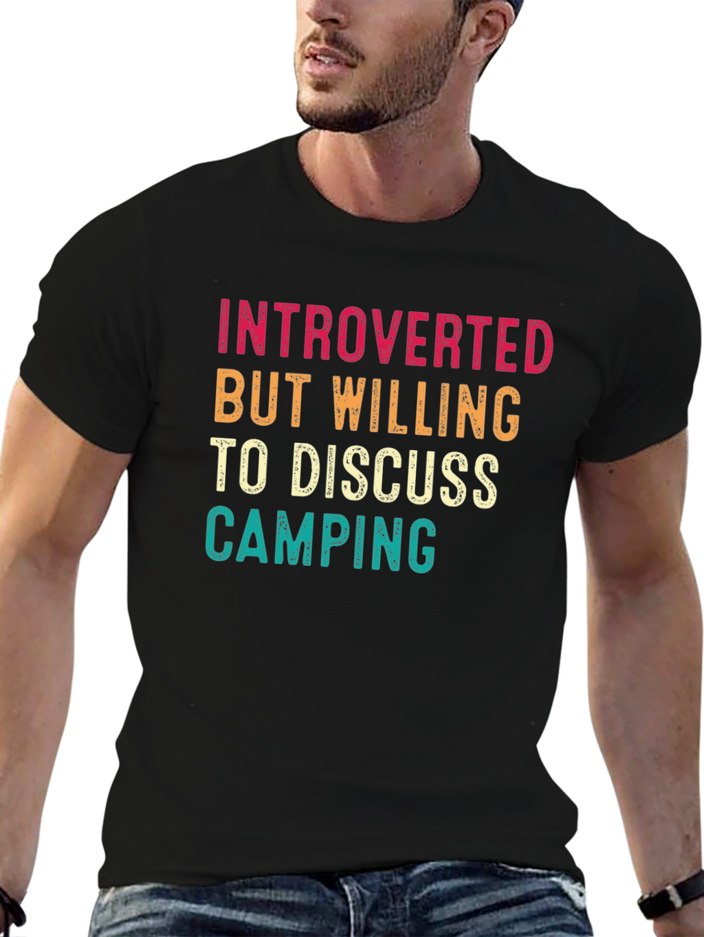 Introverted Camping T-Shirt