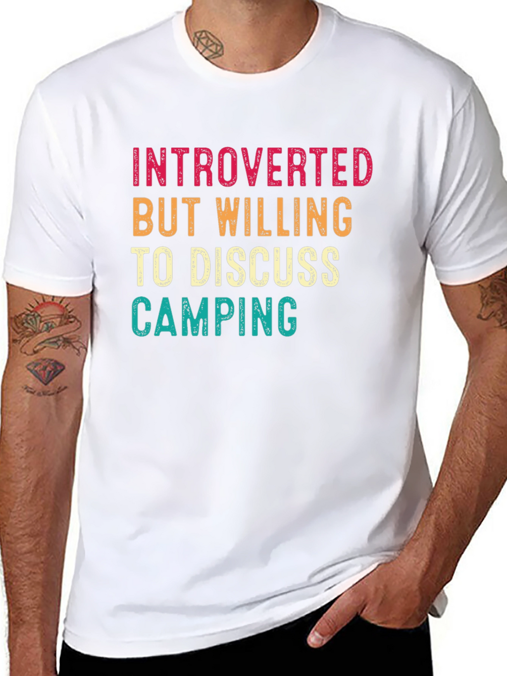 Introverted Camping T-Shirt