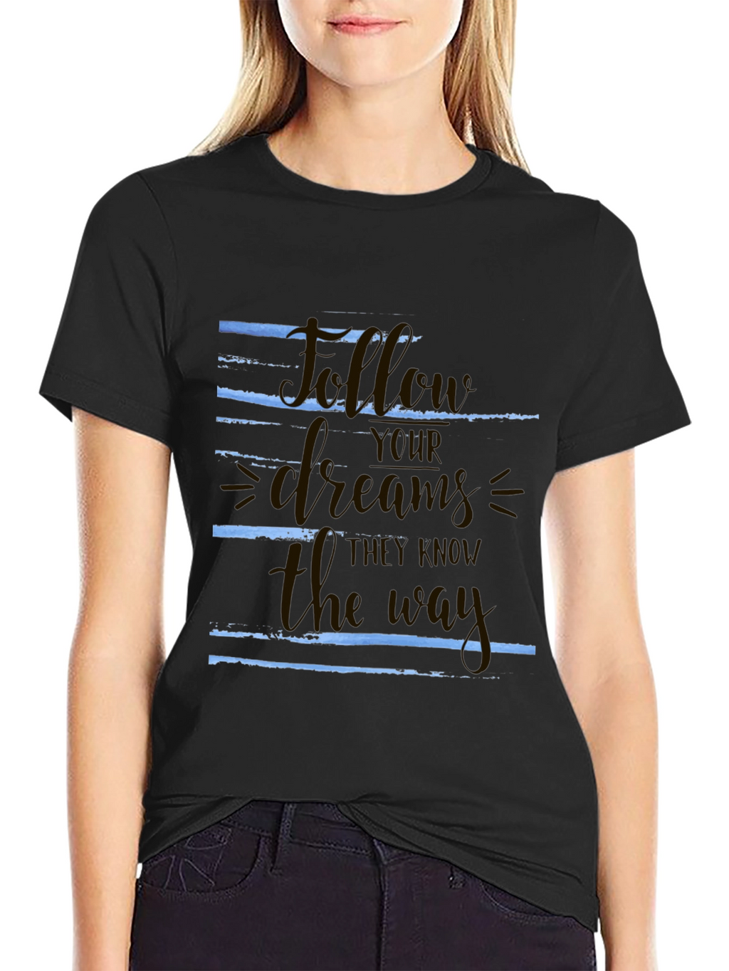 Follow Your Dreams Graphic T-Shirt - Motivational Tee