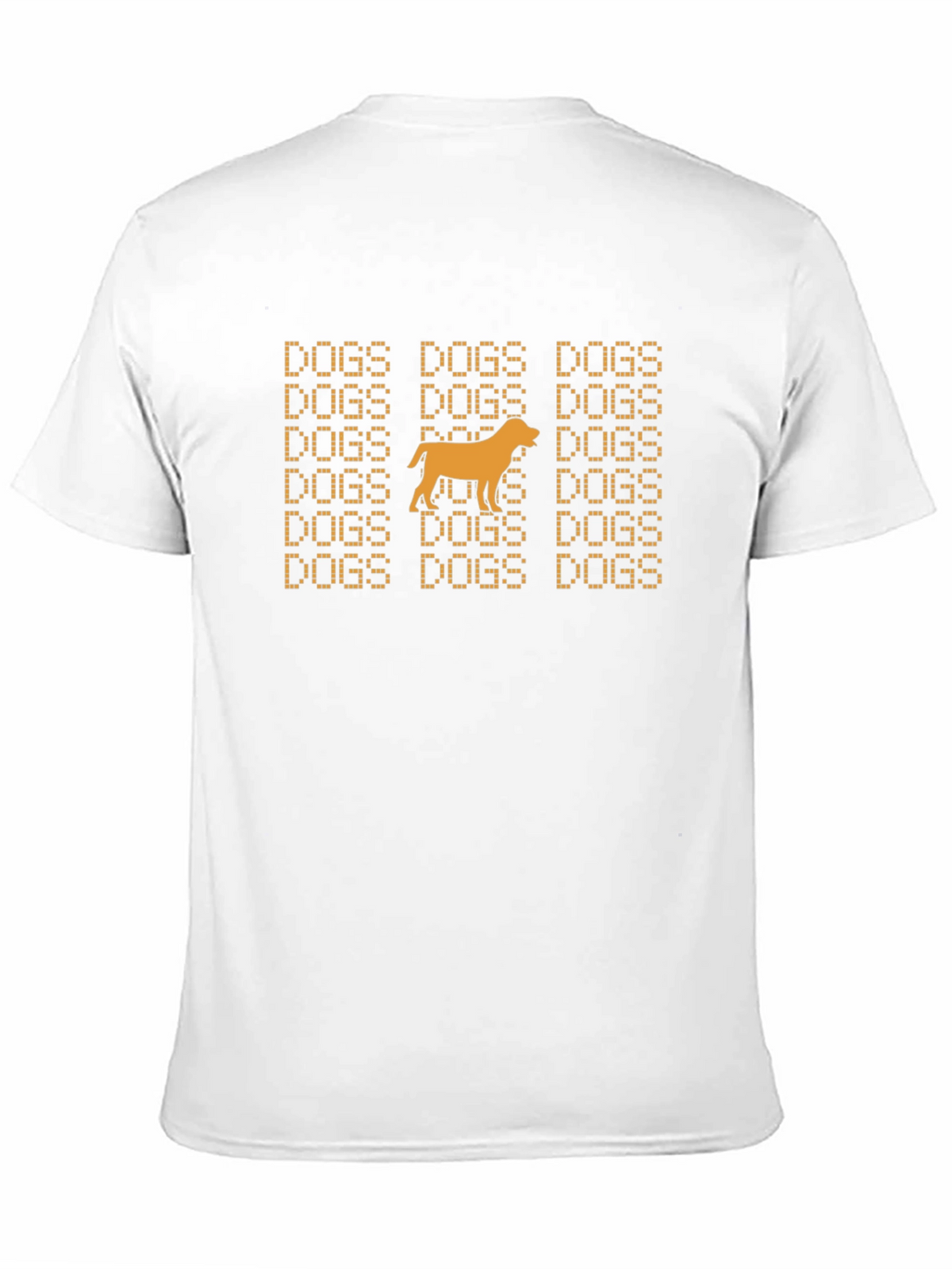 Dogs Graphic Tee - Black Crewneck T-Shirt
