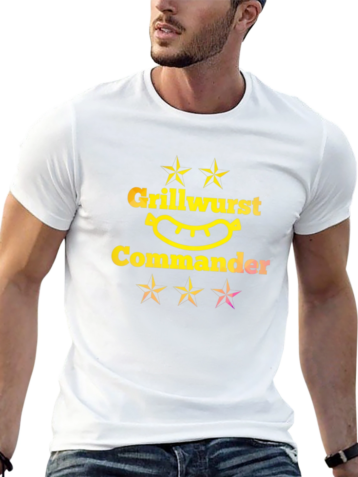 Grillwurst Commander T-Shirt