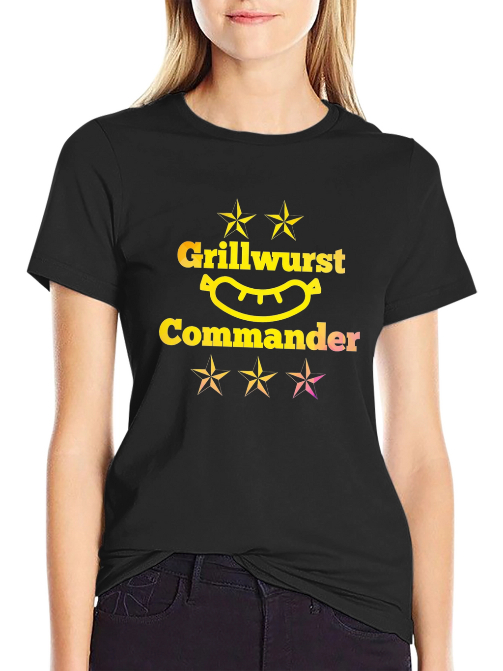 Grillwurst Commander T-Shirt