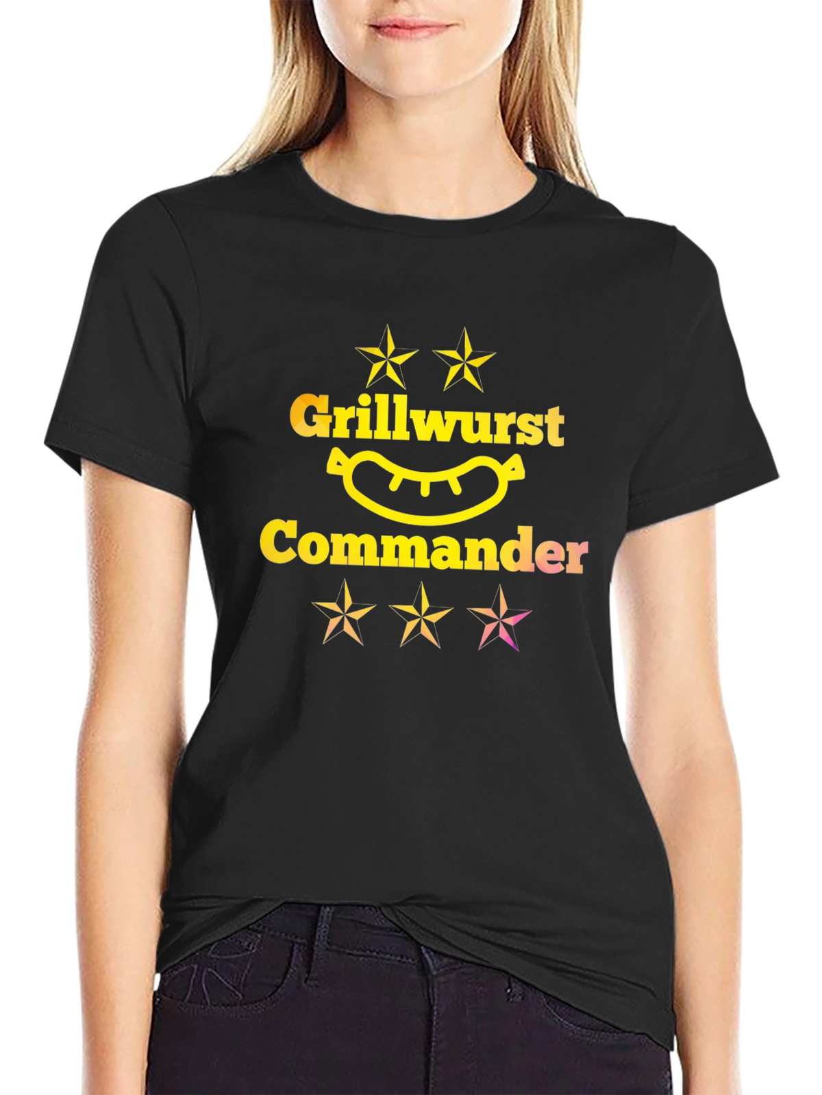 Grillwurst Commander T-Shirt