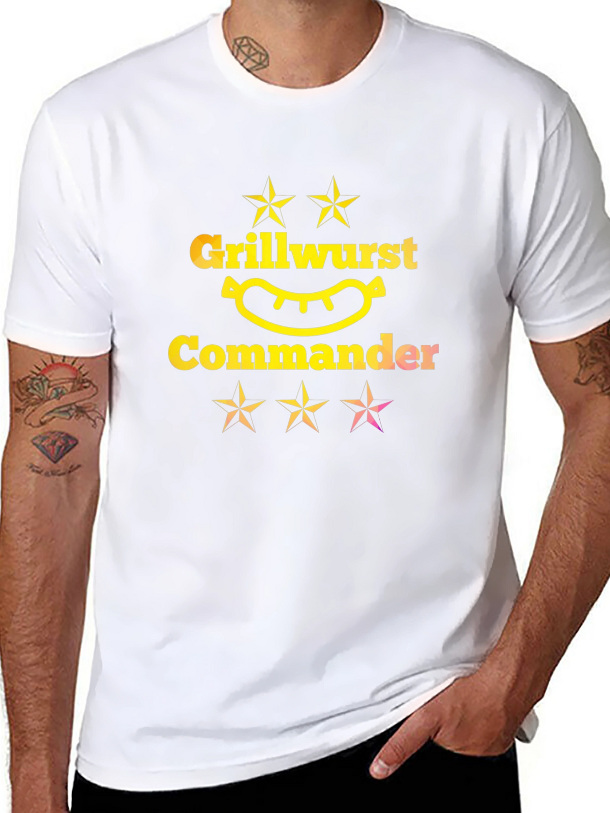 Grillwurst Commander T-Shirt