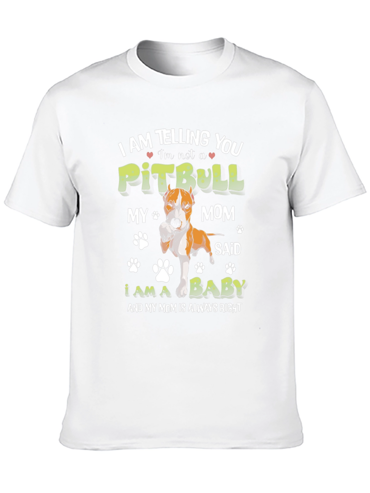 Im Not a Pitbull Baby T-Shirt
