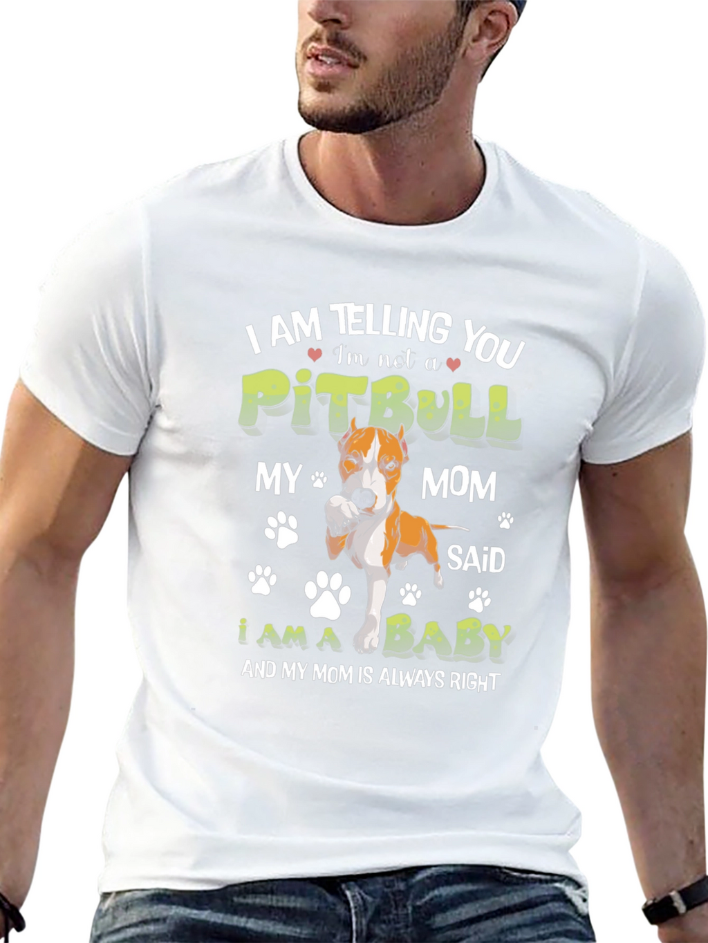 Im Not a Pitbull Baby T-Shirt