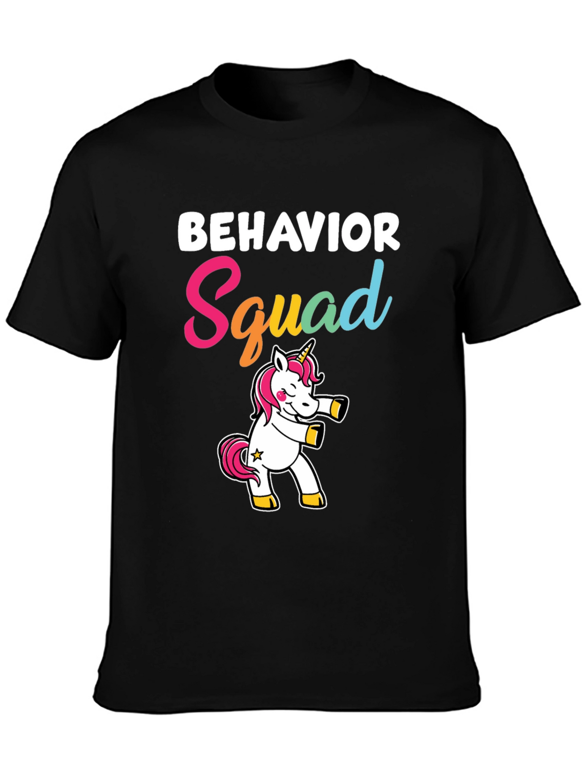 Behavior Squad Unicorn Graphic T-Shirt