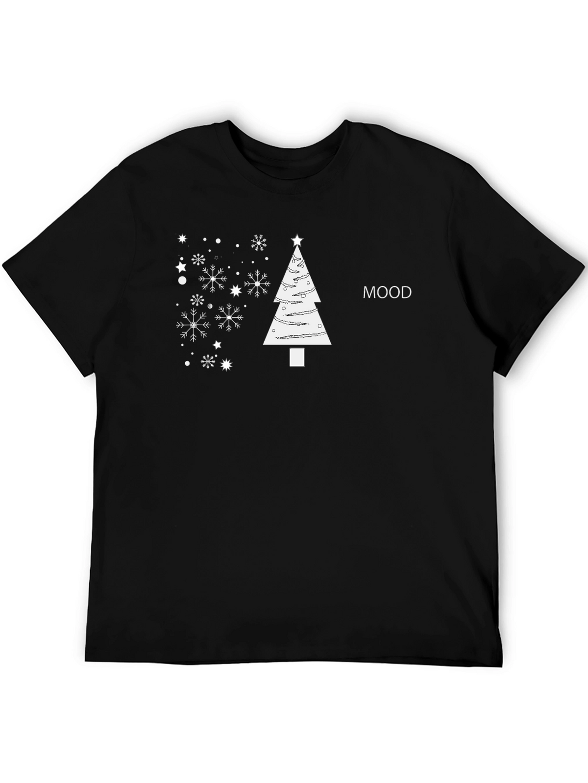 Christmas Mood Tee - Holiday Graphic T-Shirt