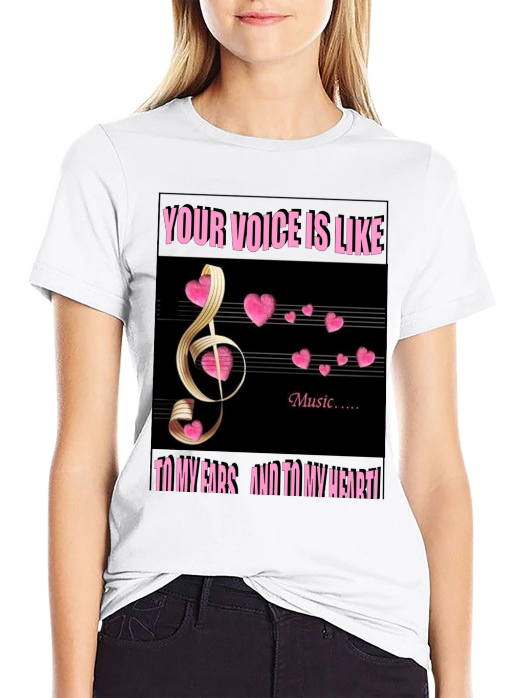 Voice is Like Music Graphic Tee