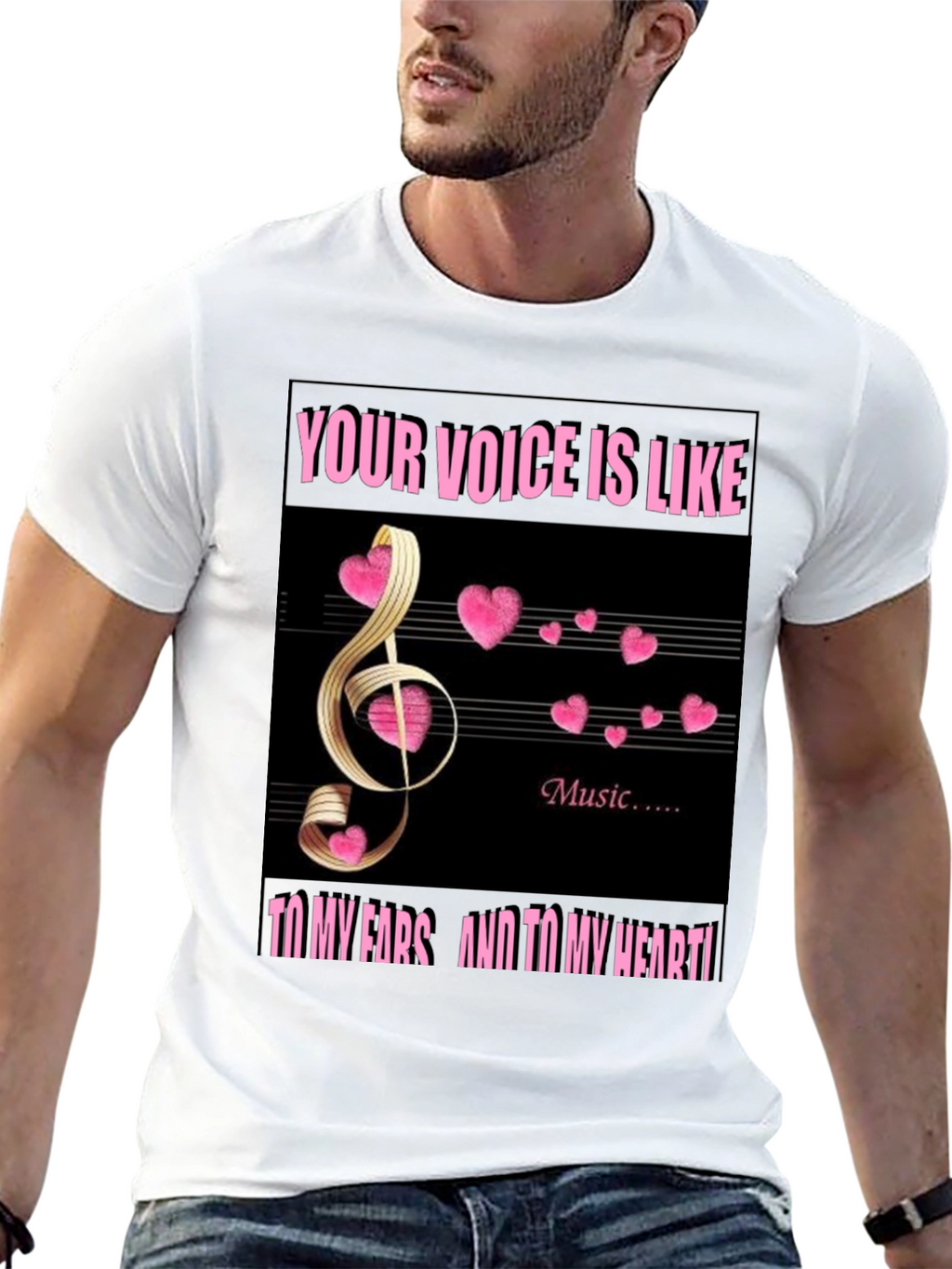 Voice is Like Music Graphic Tee