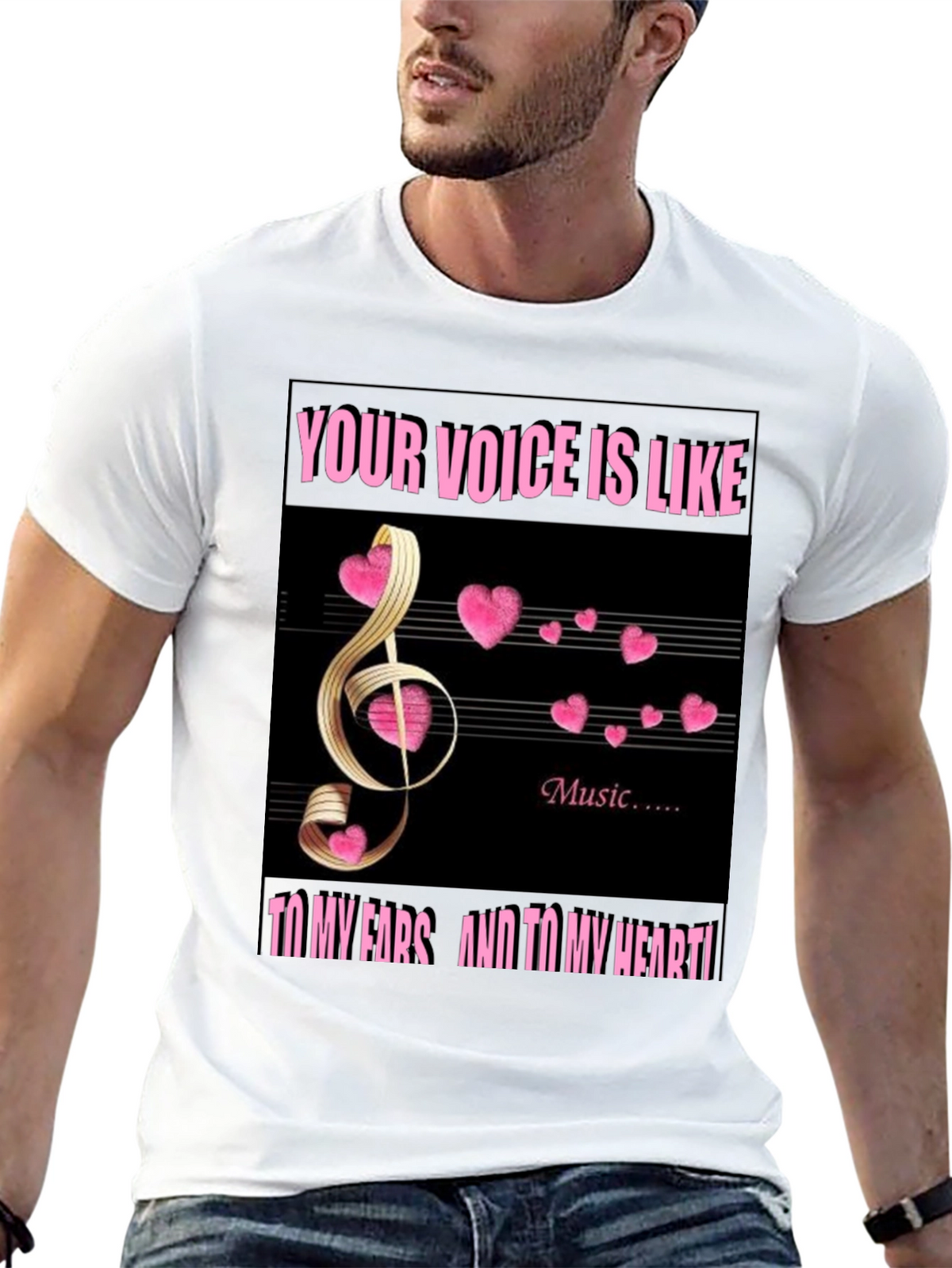 Voice is Like Music Graphic Tee
