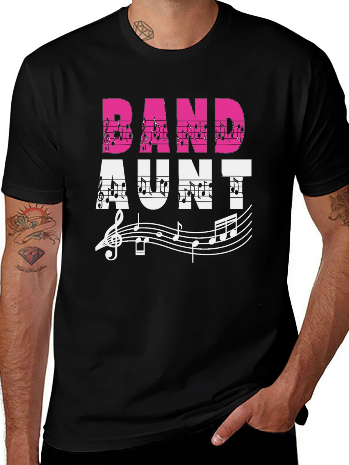 Band Aunt Music Lover T-Shirt