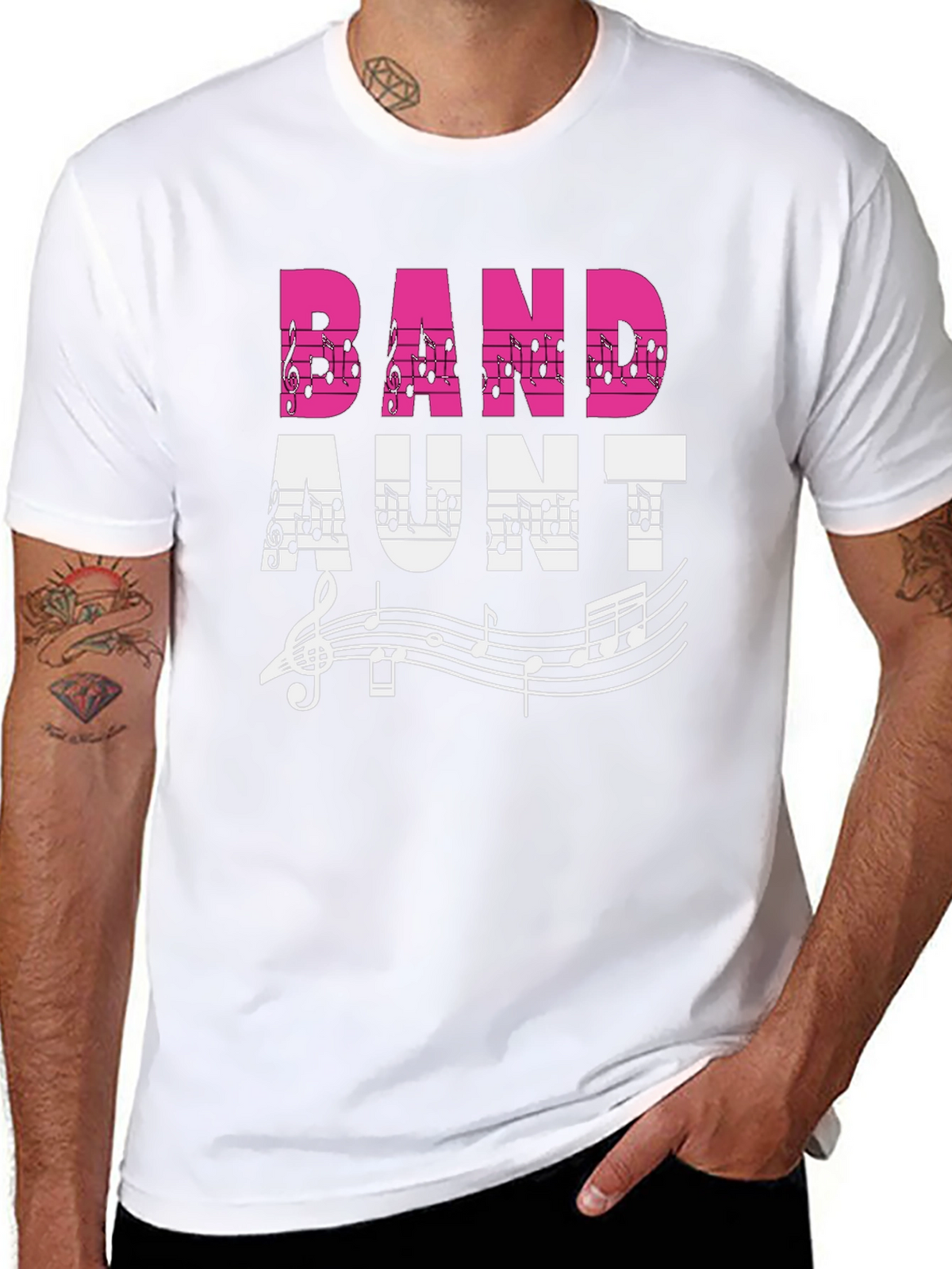Band Aunt Music Lover T-Shirt