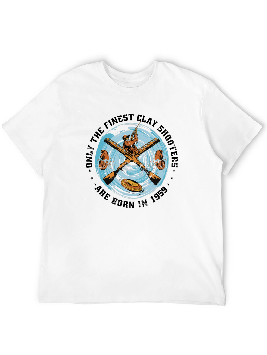 Finest Clay Shooters T-Shirt - Born in 1959