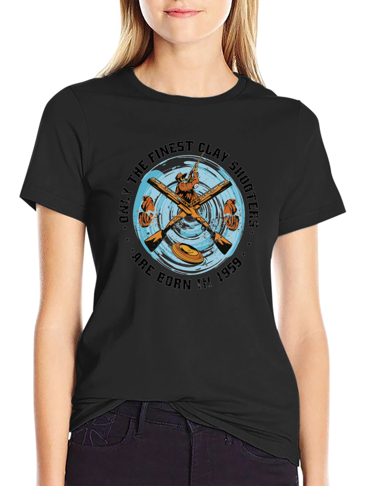 Finest Clay Shooters T-Shirt - Born in 1959