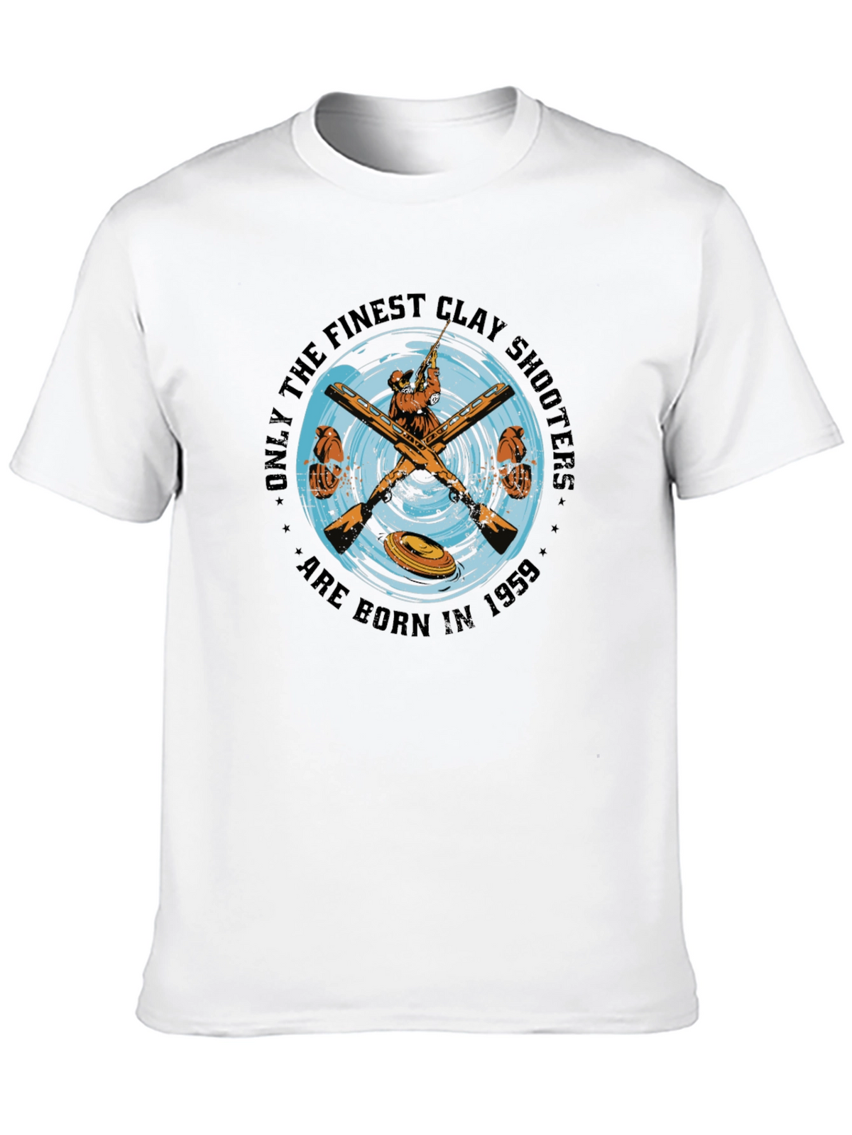 Finest Clay Shooters T-Shirt - Born in 1959