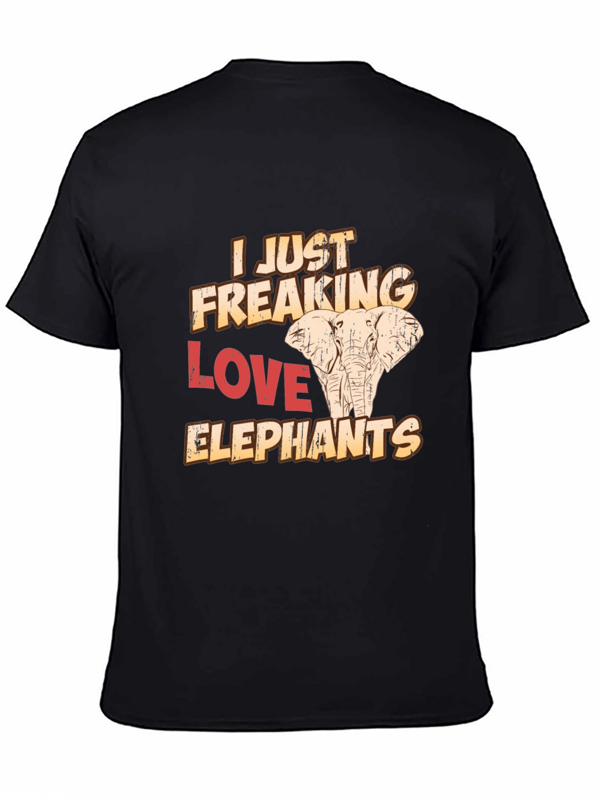 I Just Freaking Love Elephants T-Shirt