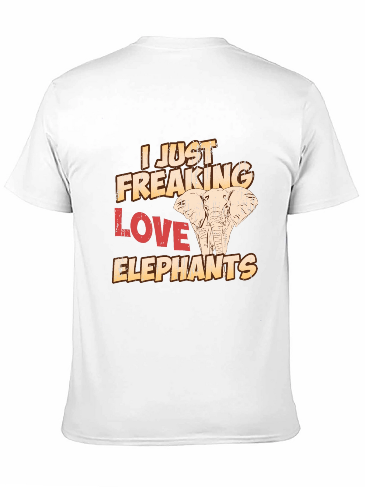 I Just Freaking Love Elephants T-Shirt