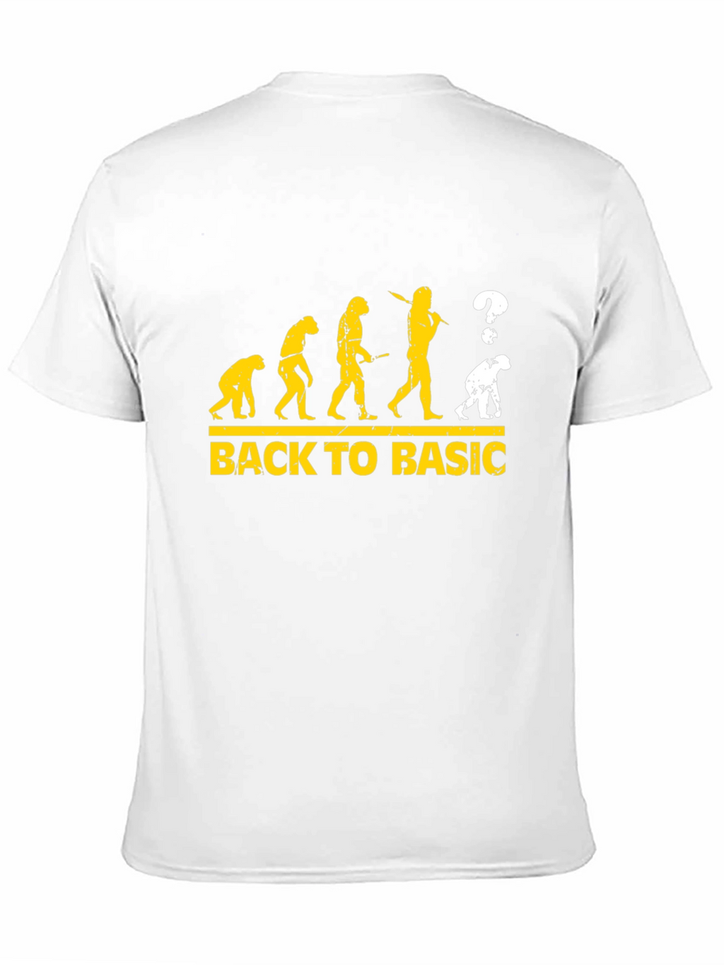 Back to Basic Evolution Graphic T-Shirt
