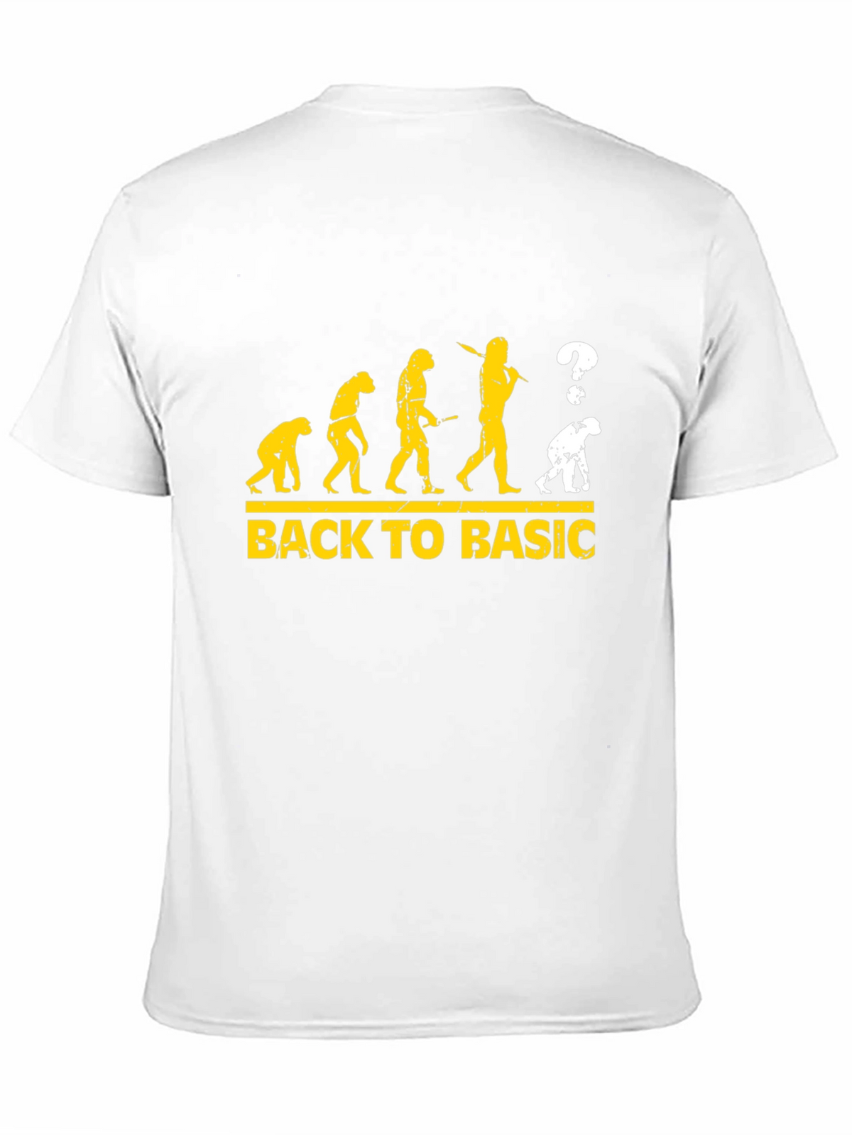 Back to Basic Evolution Graphic T-Shirt