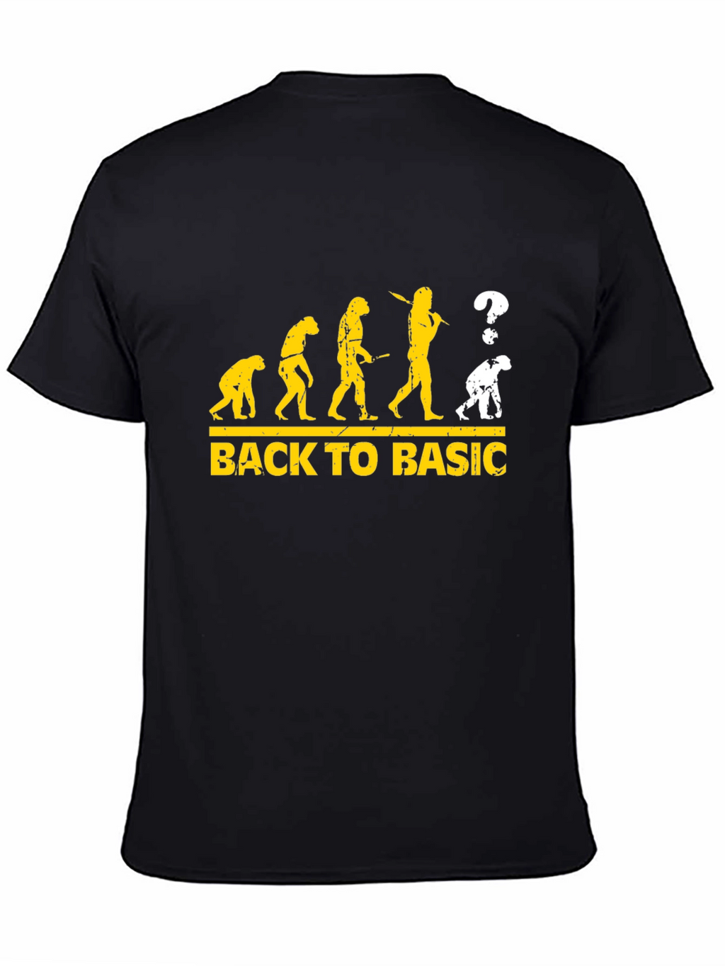 Back to Basic Evolution Graphic T-Shirt