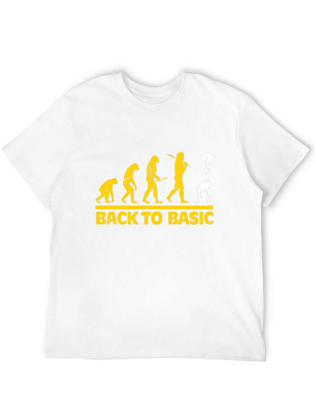 Back to Basic Evolution Graphic T-Shirt