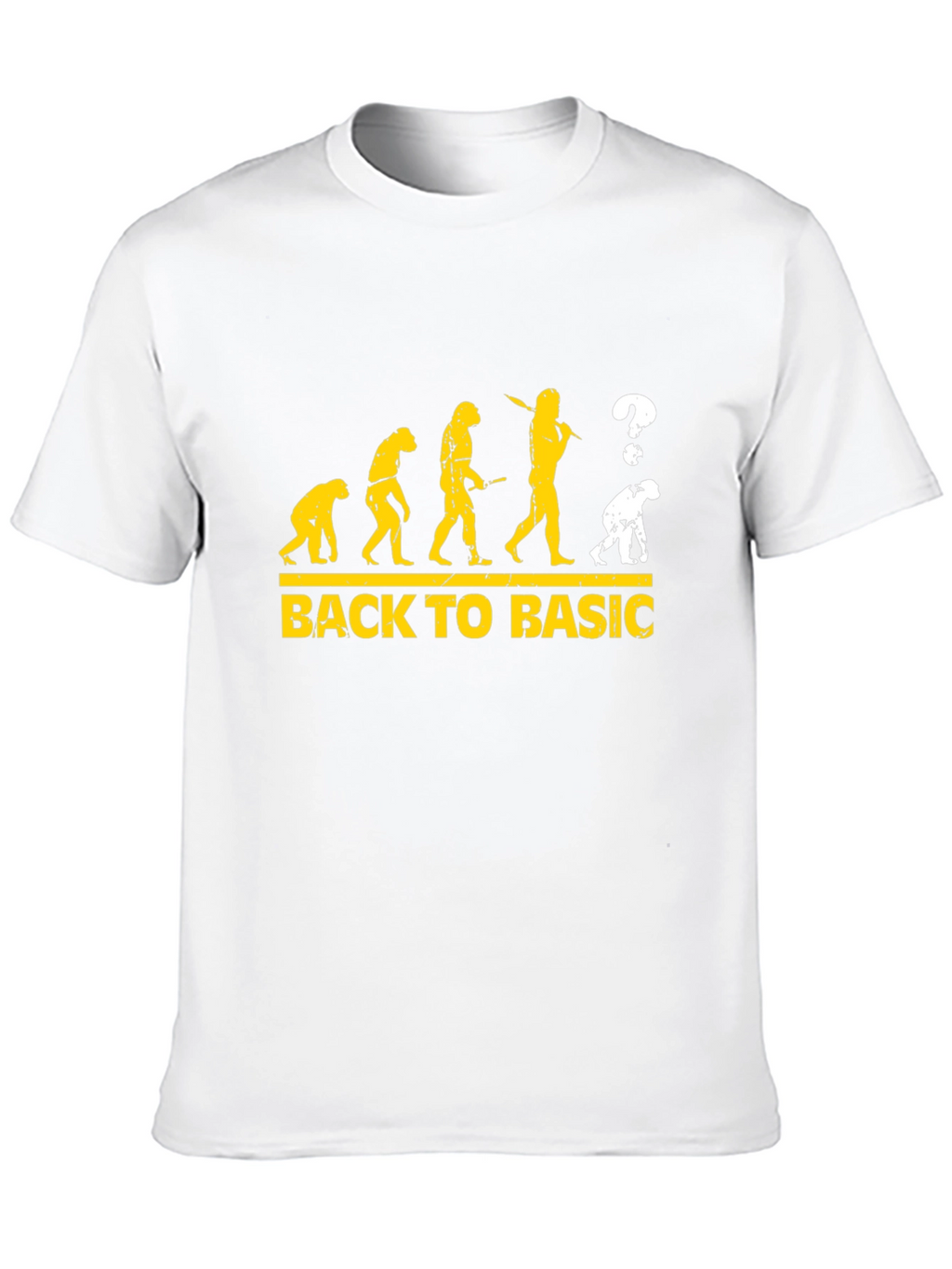 Back to Basic Evolution Graphic T-Shirt