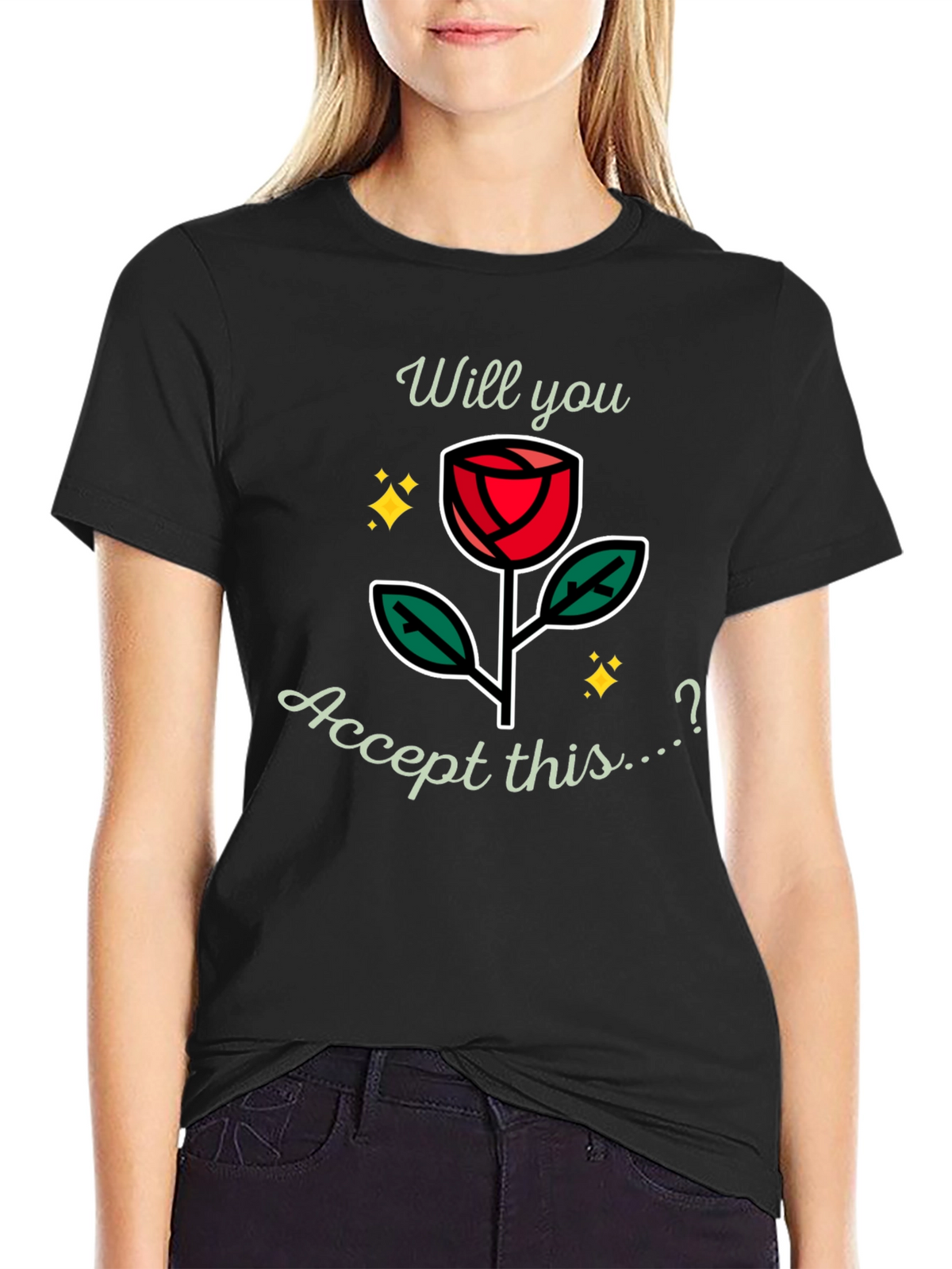 Will You Accept This Rose? Graphic Tee