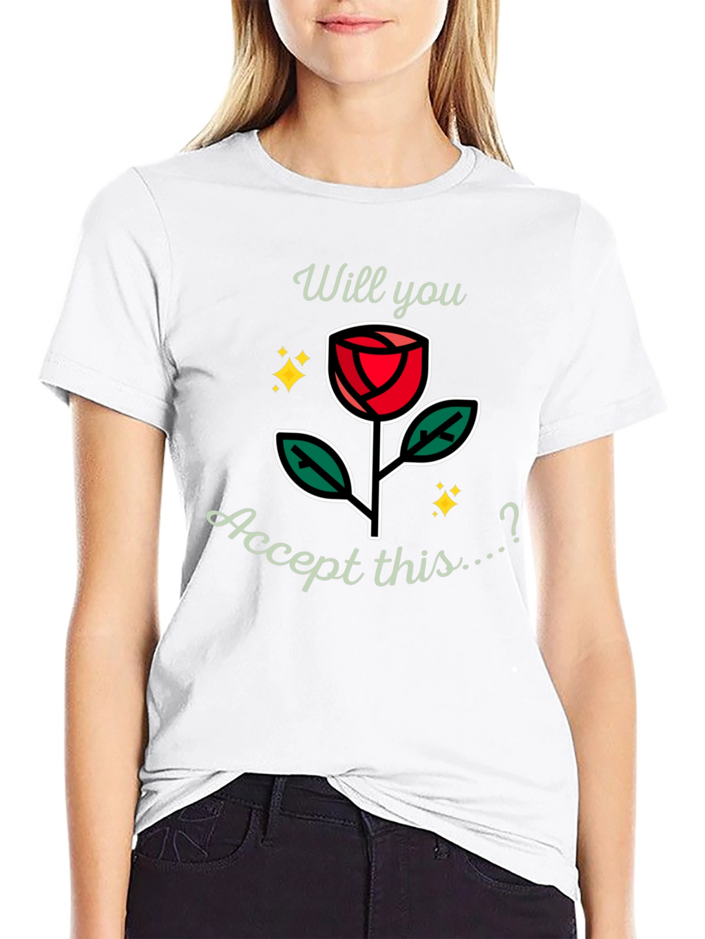 Will You Accept This Rose? Graphic Tee