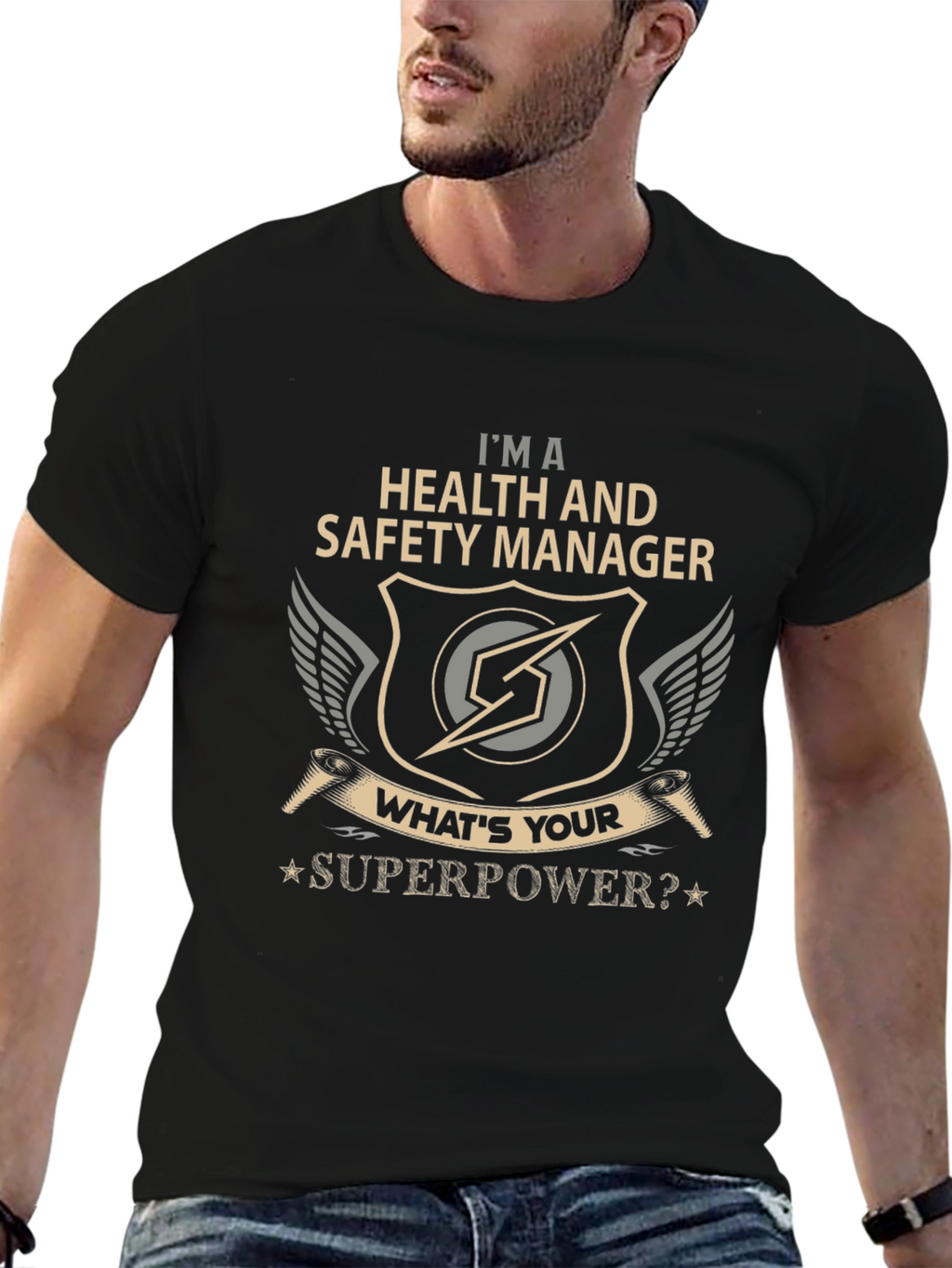 Health and Safety Manager Superpower T-Shirt