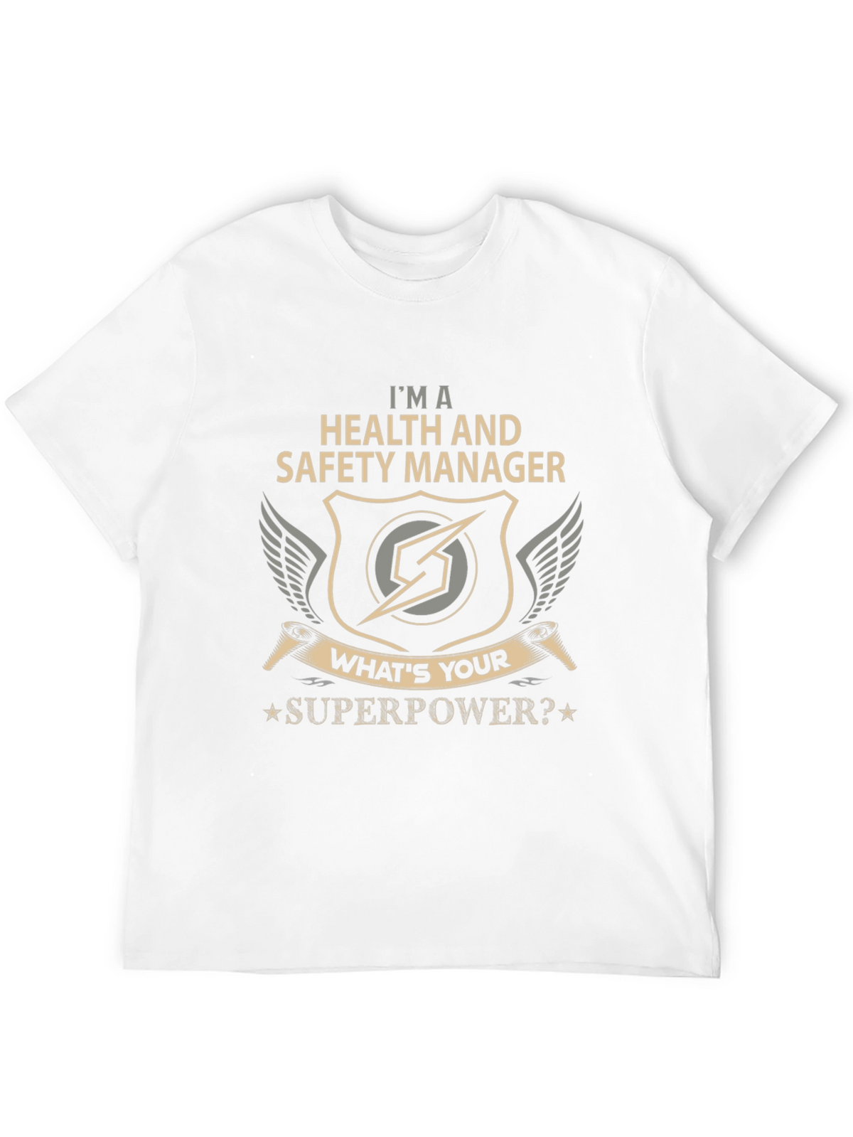 Health and Safety Manager Superpower T-Shirt