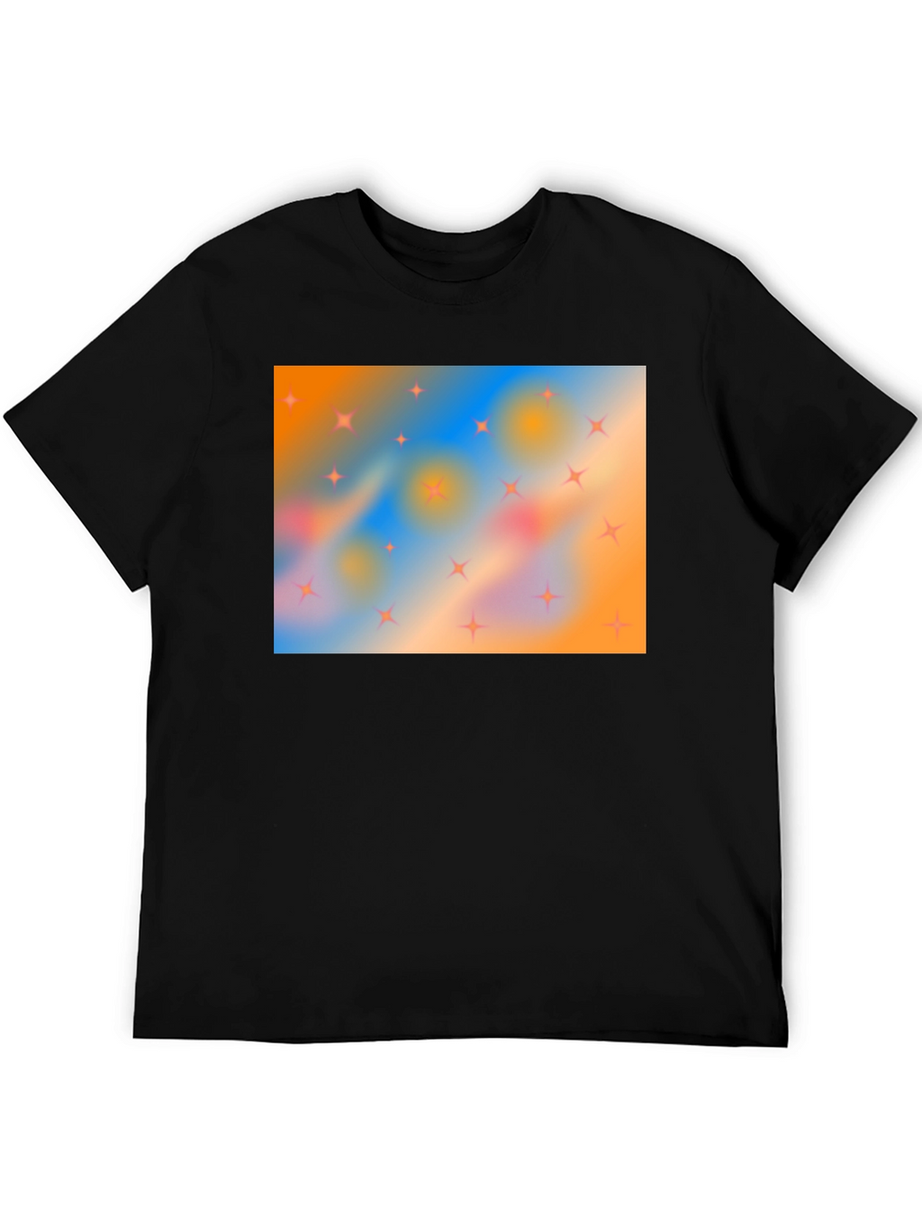 Starry Sky T-Shirt - Abstract Design