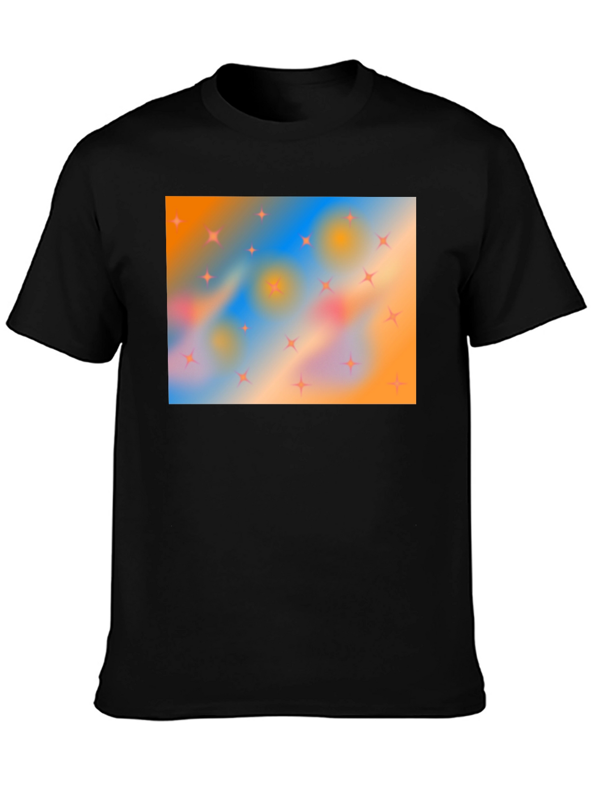 Starry Sky T-Shirt - Abstract Design