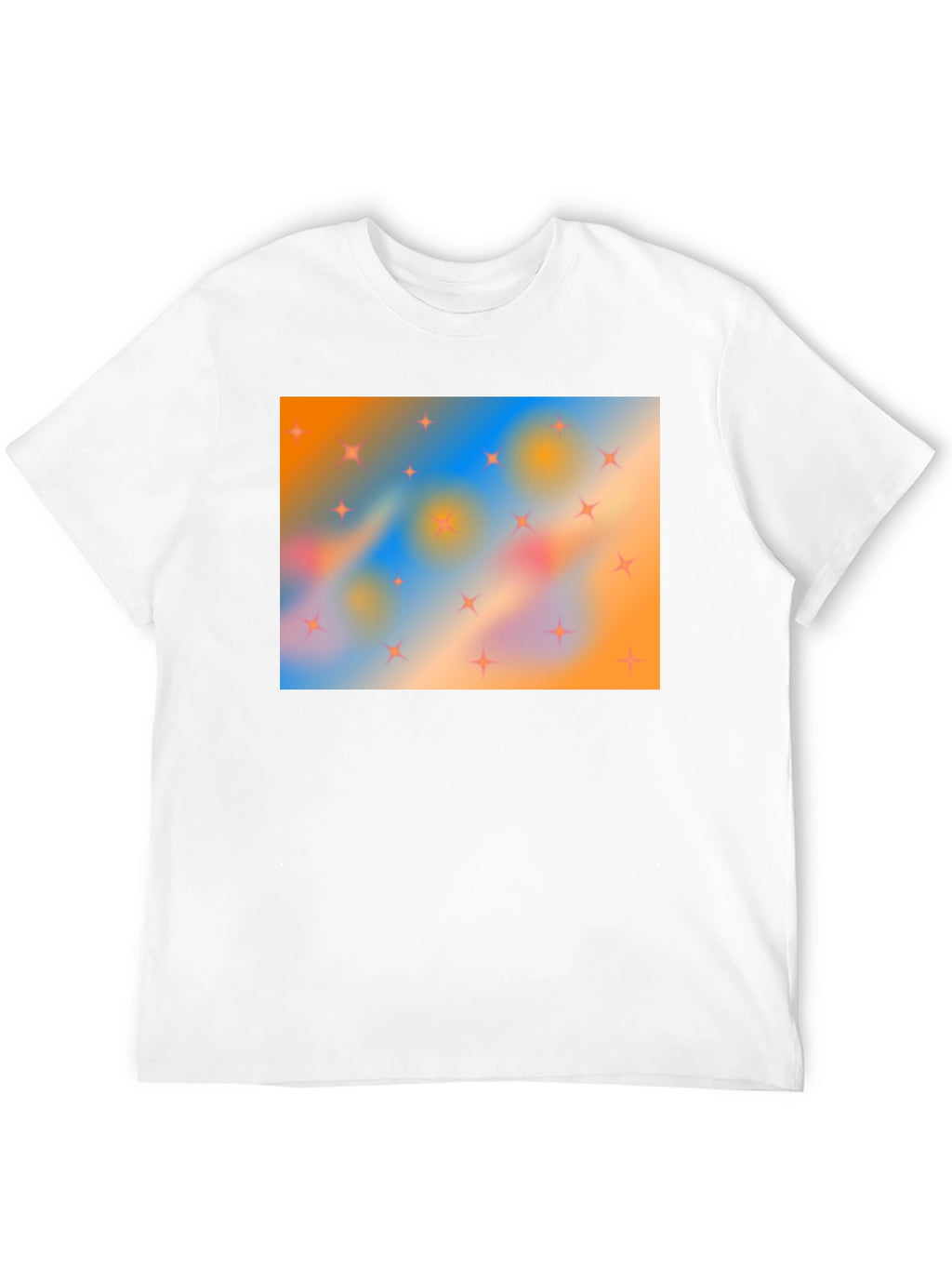 Starry Sky T-Shirt - Abstract Design