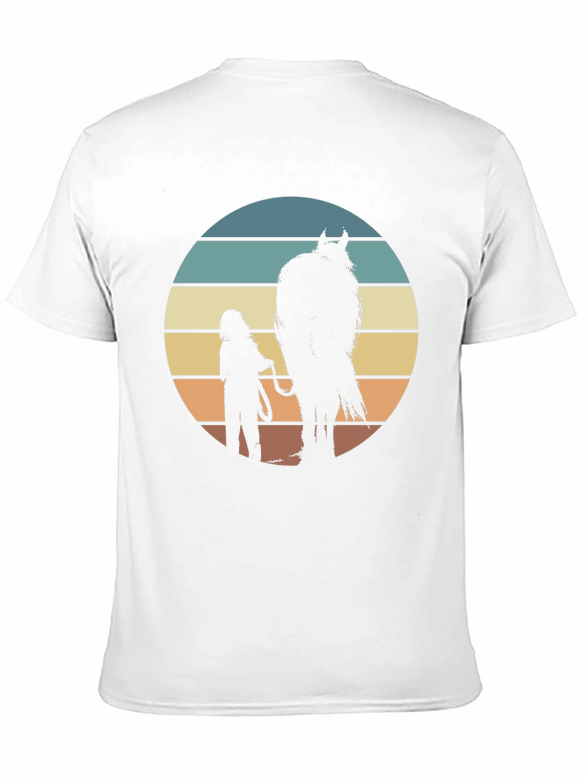 Retro Sunset Horse T-Shirt