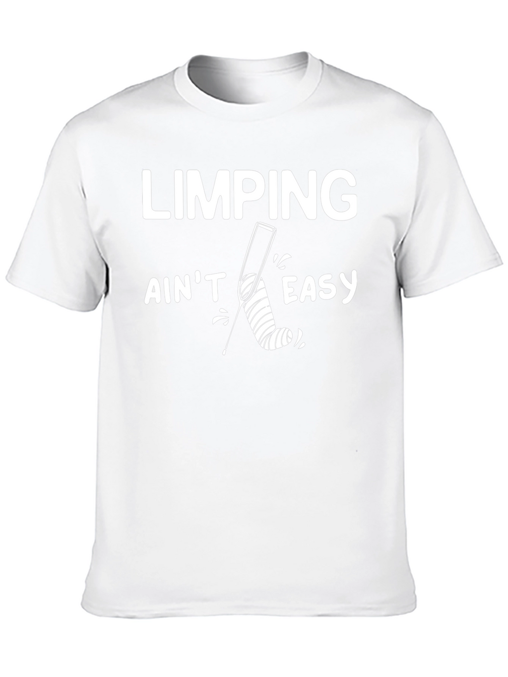 Limping Aint Easy Graphic Tee
