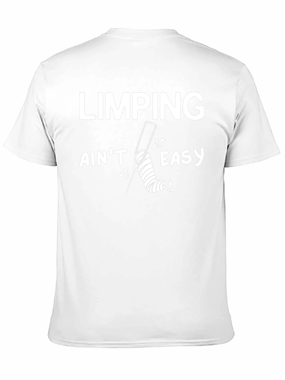 Limping Aint Easy Graphic Tee