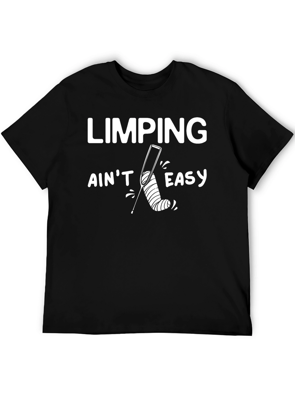 Limping Aint Easy Graphic Tee