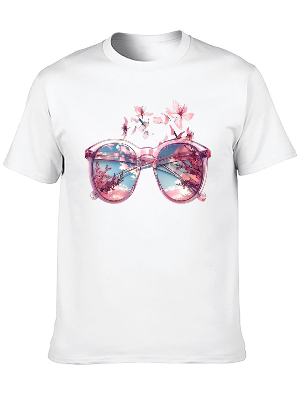 Floral Dream Sunglasses Graphic Tee