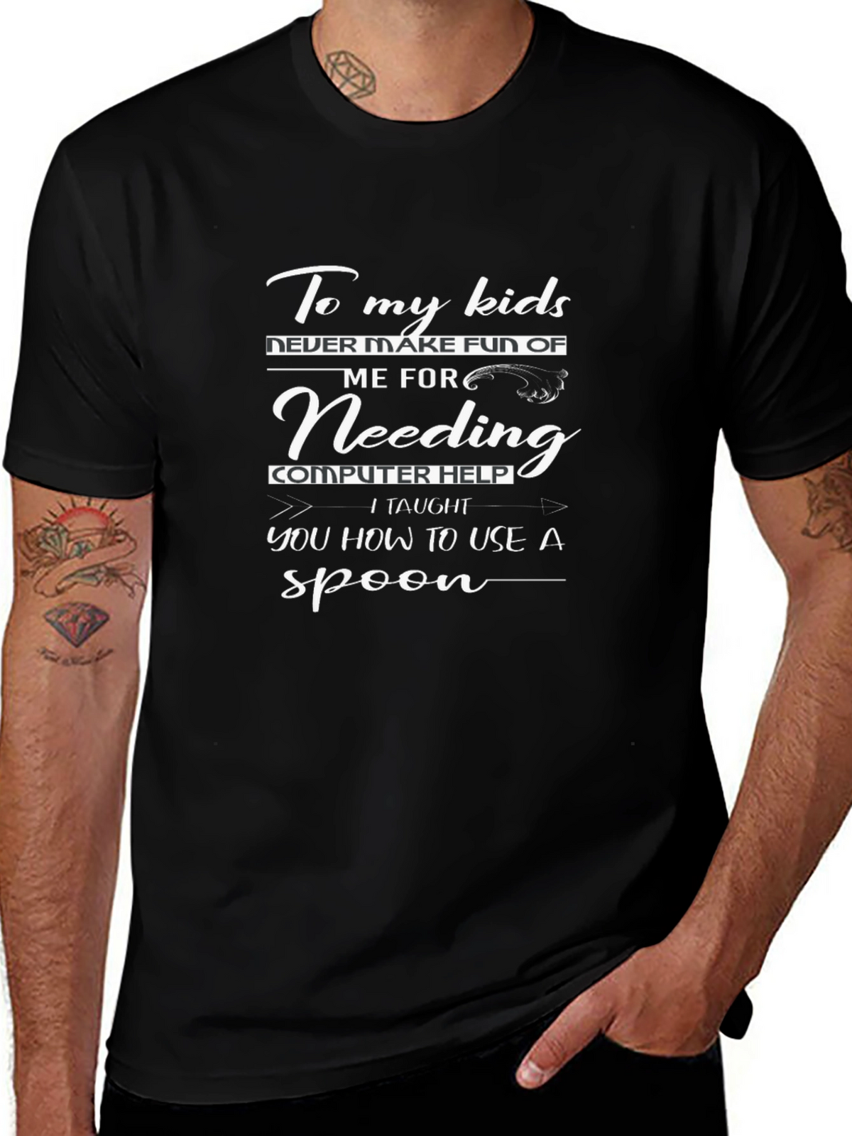Funny To My Kids Computer Help T-Shirt