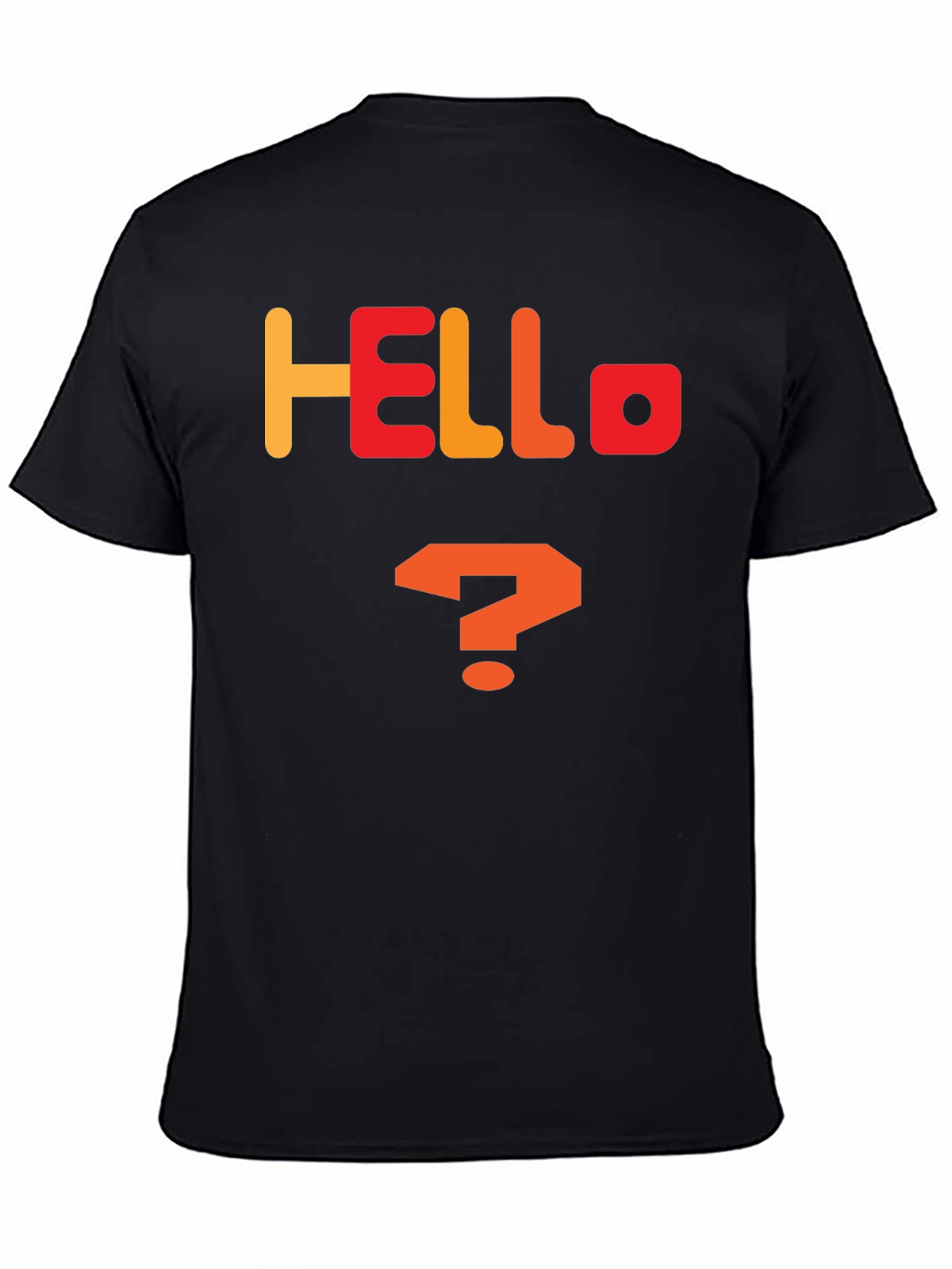 Hello Question Mark Graphic Tee