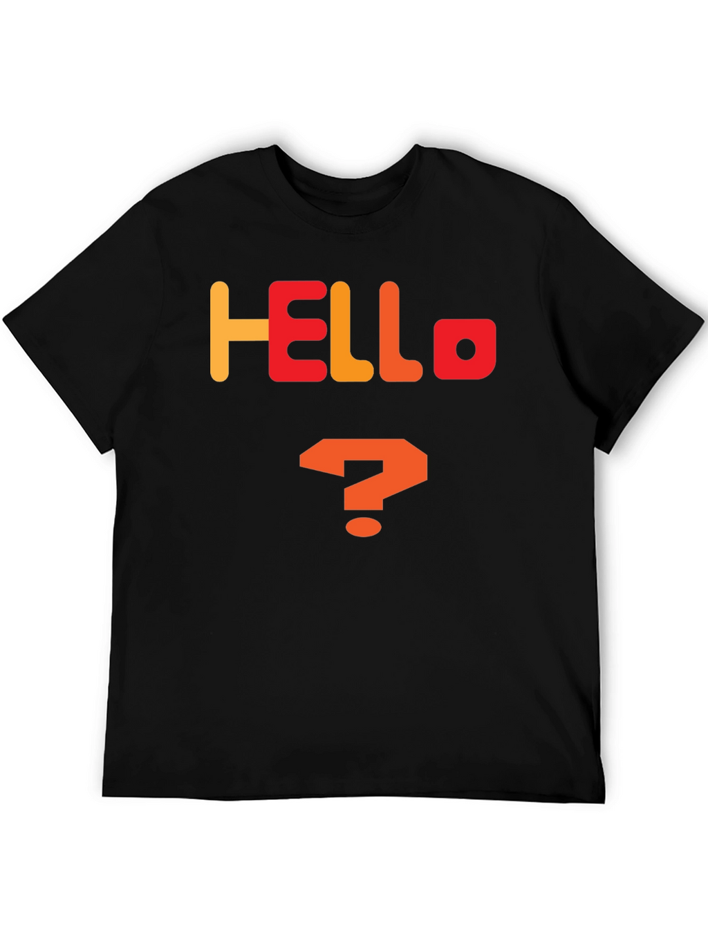 Hello Question Mark Graphic Tee