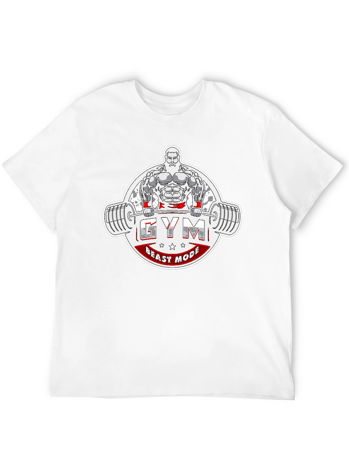 Gym Beast Mode T-Shirt - Black