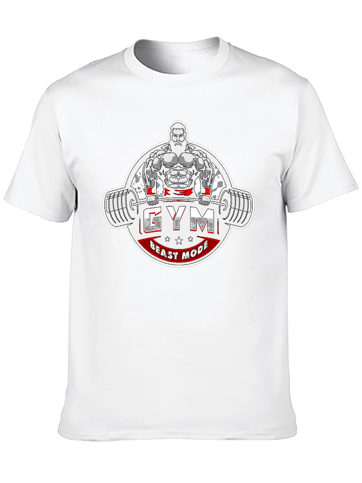 Gym Beast Mode T-Shirt - Black