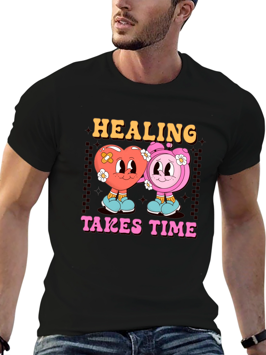 Healing Takes Time Graphic Tee