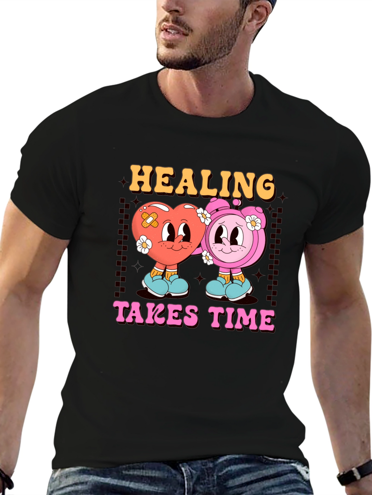 Healing Takes Time Graphic Tee