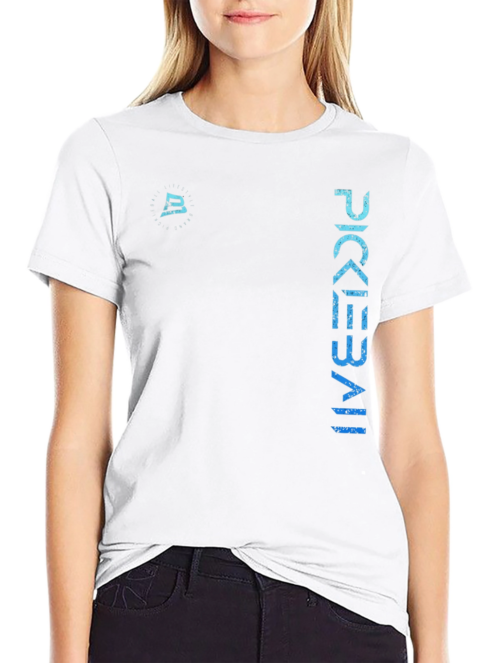 Pickleball T-Shirt - Gradient Print
